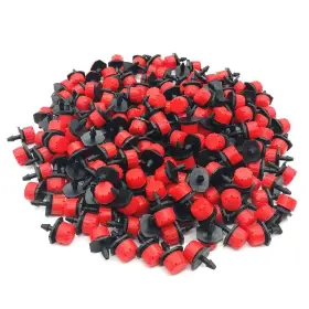 Korty 657419421348 100pcs 360 Degree Adjustable Irrigation Drippers Sprinklers 1/4 Inch Emitter Korty 657419421348 100pcs 360 Degree Adjustable Irrigation Drippers Sprinklers 1/4 Inch Emitter