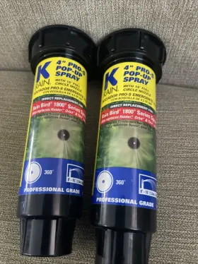 24152 Krain 2 Pop Up Spray Full Circle Nozzle 360 Degree Radius 8-15ft 24152 Krain 2 Pop Up Spray Full Circle Nozzle 360 Degree Radius 8-15ft