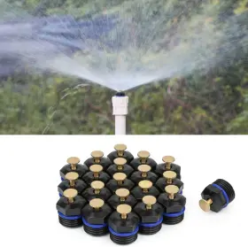 Usdmisting20 La Farah 20pcs Atomizing Sprinkler Nozzle 1/2 Inch Garden Misting Emitters Adjustable 360