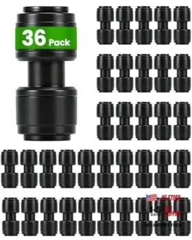 Cnt-b36 Landtouch 36 Pack Drip Irrigation Parts Quick Connect Packs 1/4 Inch Coupling Connectors