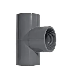 60uc12 Lasco 302251 Tee 2 X 1 1/2 In Schedule 40 280 Psi