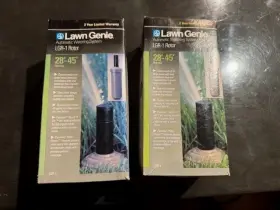 Lgr-1 Lawn Genie Lot Of 2 Gear Drive Rotors For Large Irrigation Coverage