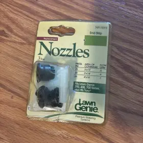 Np15est Lawn Genie Lot Of Replacement Nozzles Nos / End Strip