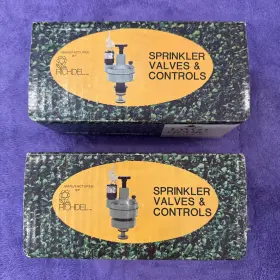 R623 Lawn Genie Richdel Sprinkler Valves And Controls Model 3/4 Inch Ac Actuator 2 Set R623 Lawn Genie Richdel Sprinkler Valves And Controls Model 3/4 Inch Ac Actuator 2 Set