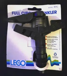 Lego 050143072044 Irrigation Equipment Full Circle Sprinkler Model 40c New