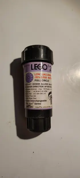 302-f12 Lego Irrigation 2 Inch 5 Cm Pop-up Sprinkler Head 7940