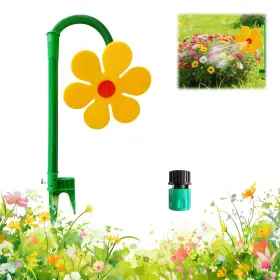 Cdf01 Lggbaodan Crazy Daisy Sprinkler 360 Dancing Flower For Lawn And Garden Fun I