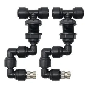 Fusgtj1455-1456 Lidscura Reptile Misting Spray Nozzle For Rainforest Tank Pet Cooling Adjustable 2pack