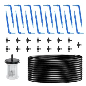 Dg-002 Lives 39 Ft Solar Drip Irrigation Kit System Garden Watering 3w 3000mah