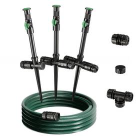 Lizjarol Dc-002 New Flexible Sprinkler System Above Ground Diy Irrigation Kit Multi-adjustable