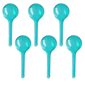 Logresy 768152602922 Plant Self Watering Globe Small 6pcs Stakes Automatic Logresy 768152602922 Plant Self Watering Globe Small 6pcs Stakes Automatic