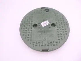 Ml111cs Mainline 10 Inch Green Round Cover 1/2 Bottom Body Flange