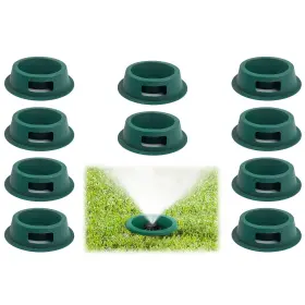 156476 Malhehey Outside Lawn Sprinkler Head Protector Pack Of 10 Durable Plastic
