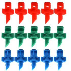 Sprinkler-12p Marrteum Micro Atomizing Garden Sprinkler Nozzle 90/180/360 Degree Refraction Wate