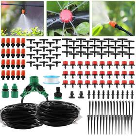 Melife 687117757104 98ft Drip Irrigation System Micro Garden With 1/4 Inch T