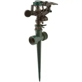 9560c Melnor 042206140661 Full Or Part Circle Pulsating Sprinkler Plastic Head And Base/spike