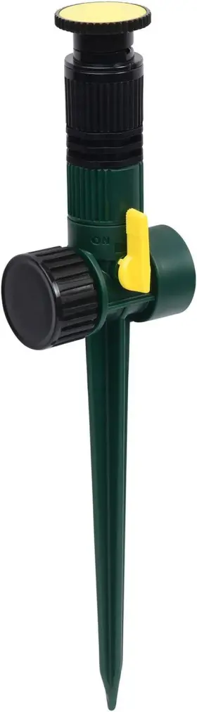 15335-pdq Melnor Multi Adjustable Lawn Sprinkler On A Spike With Integrated Flow-control