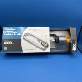 234-995 Melnor Premium Metal Oscillating Sprinkler Covers Up To 4000 Sq Ft Model 234 995 234-995 Melnor Premium Metal Oscillating Sprinkler Covers Up To 4000 Sq Ft Model 234 995