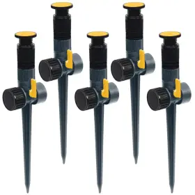 Melnor 313027498492 Multi Adjustable Spike Sprinkler 5-pack Ft Green Control Water Flow Melnor 313027498492 Multi Adjustable Spike Sprinkler 5-pack Ft Green Control Water Flow