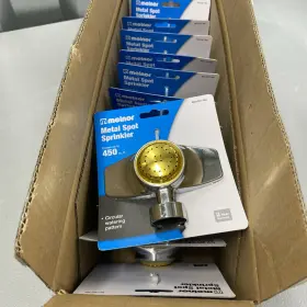 557-354 Melnor Case Of 12 Metal Spot Sprinkler To 450 Ft #557-354 Circular Watering 557-354 Melnor Case Of 12 Metal Spot Sprinkler To 450 Ft #557-354 Circular Watering