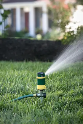 4-pattern Melnor 65404amz Turbo Rotary Sprinkler On Step Spike Quickconnect Produc 4-pattern Melnor 65404amz Turbo Rotary Sprinkler On Step Spike Quickconnect Produc