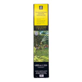 Members Mark 990458173 Telescoping Tripod Sprinkler 4 800 Sq. Ft. Max Coverage
