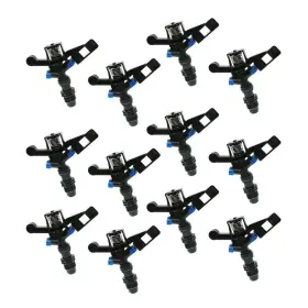 Qaw8dhz6b9ic Misppro 12pcs 1/2 Inch Heavy Duty Plastic Impact Head Sprinkler 25-360 Degree Dn15 Bl