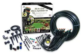 Mlk-alln1 Mister Landscaper Premium All-in-one Micro Sprinkler Kit For Landscapes And Gardens