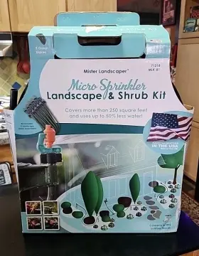 Mister Sprinkler 720413400012 All In One Micro Landscape And Shrub Kit Covers Over 250 Sq Ft. New