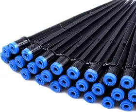 Mixc 313052616601 50pcs Drip Emitters Fan Shape With Stake Water Flow Adjustable For 1/4 Inch