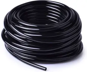 Mixc 680666185756 1/4 Inch Blank Distribution Tubing Drip Irrigation Hose 50ft Black