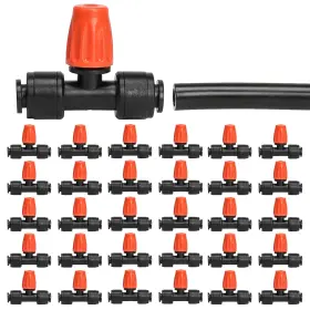 Xk12322 Mixc 30pcs Quick-connect Drip Irrigation Micro Spray Emitters For 1/4 Inch I Xk12322 Mixc 30pcs Quick-connect Drip Irrigation Micro Spray Emitters For 1/4 Inch I
