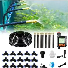 Mocober 737494522991 New Drip Irrigation Kit Automatic Garden Watering System Quick Connector And 3 Mocober 737494522991 New Drip Irrigation Kit Automatic Garden Watering System Quick Connector And 3