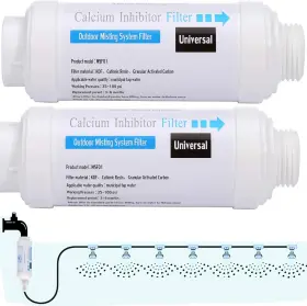 Ppus9502 Mornajina 2 Pieces Calcium Inhibitor Filter Outdoor Misting System