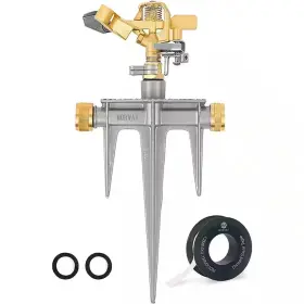 Morvat 445014584598 Brass Lawn Water Sprinkler All Head Solid Aluminum Stake 2 Ru Morvat 445014584598 Brass Lawn Water Sprinkler All Head Solid Aluminum Stake 2 Ru