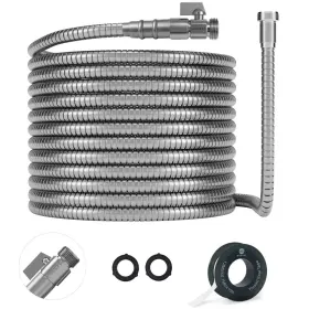 B07ch2pj43 Morvat 50ft Stainless Steel Garden Hose Metal With Brass On/off Valve Heavy Dut B07ch2pj43 Morvat 50ft Stainless Steel Garden Hose Metal With Brass On/off Valve Heavy Dut