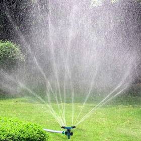Mrepk Eox-sp6 Lawn Sprinkler System With 360-degree Coverage For Large Yard Areas