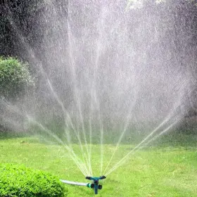 Eox-sp6 Mrepk Lawn Sprinkler System With 360-degree Coverage For Large Yard Areas
