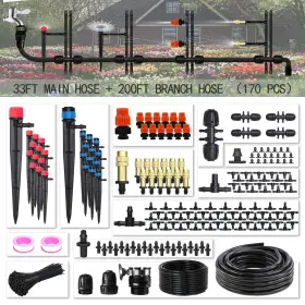 Yz-9881a Muciakie Drip Irrigation Kit 233ft System Automatic Patio Mist Inch Yz-9881a Muciakie Drip Irrigation Kit 233ft System Automatic Patio Mist Inch