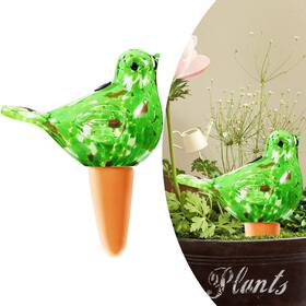 Naboher Zs13849 Glass Bird Shaped Plant Watering Ball Automatic Flower Po