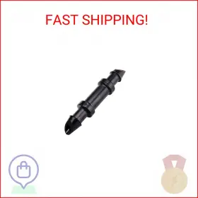 312010b National Diversified Sales Inc Raindrip Drip Irrigation Fittings Single Barbed Coupling Connectors 1/4 312010b National Diversified Sales Inc Raindrip Drip Irrigation Fittings Single Barbed Coupling Connectors 1/4