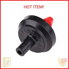 Pc2050b National Diversified Sales Inc Raindrip Pressure Compensating Dripper 50-pack Red/black