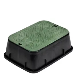 Nds 445040667630 14 Inch X 19 Rectangular Valve Box Extension And Cover Black Gr