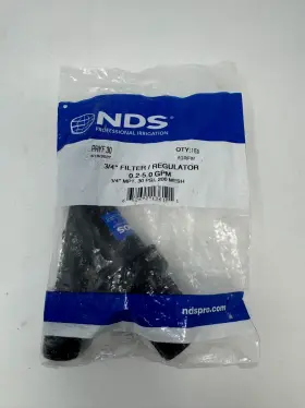 Nds 652692136101 Pryf 30 Pressure-regulating Y Filter X 3/4 Inch Mpt Black