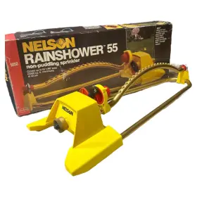 Nelson 077855810504 Vintage Rainshower 55 Non-puddling Sprinkler 1050 Nelson 077855810504 Vintage Rainshower 55 Non-puddling Sprinkler 1050