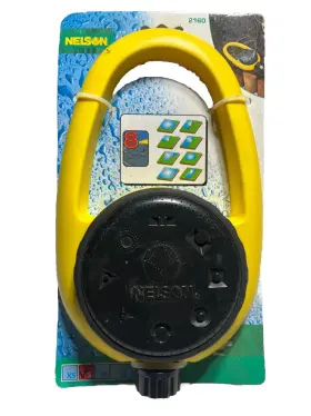 2160 Nelson Lawn Sprinkler Swivel Coupling Soft Grip Yellow Size Small - New 2160 Nelson Lawn Sprinkler Swivel Coupling Soft Grip Yellow Size Small - New