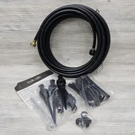 50180 Nelson Simple Soaker Landscape And Garden Adjustable Sprinkler System Kit 50ft