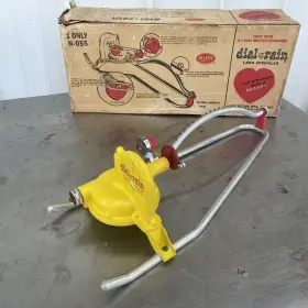 N-055 Nelson Vintage Dial-a-rain Sprinkler With Box Rare Excellent Tested N-055 Nelson Vintage Dial-a-rain Sprinkler With Box Rare Excellent Tested