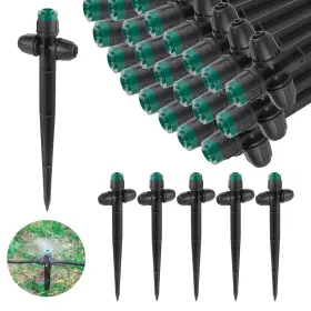 Nfamrzcar 331807854215 Drip Irrigation Emitters Sprayer For 1/4 Inch Tubing Double Hole Desig Nfamrzcar 331807854215 Drip Irrigation Emitters Sprayer For 1/4 Inch Tubing Double Hole Desig