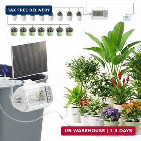 Noctila Sd03a1 Automatic Drip Irrigation Kit Solar And Usb Rechargeable Auto Plant Watering Syst